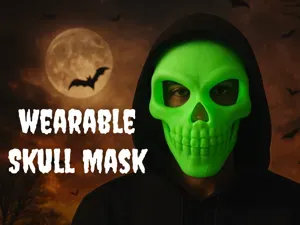 Skull Mask - Halloween Accessory