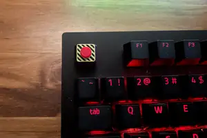 Emergency Escape Button Keycap