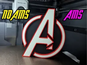 Avengers A Logo (NO AMS/AMS)