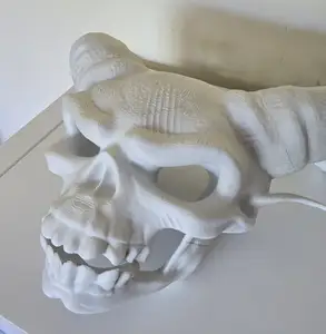 Demon skull mask