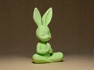 Meditating Bunny