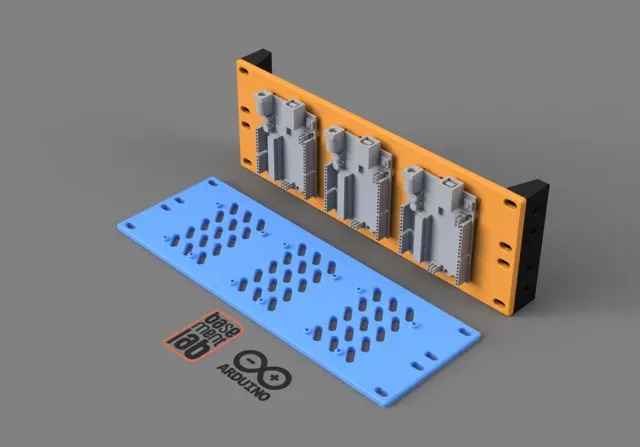 Arduino UNO 10" Rack Mount Bracket Panel 2U — Фото 3 из 4