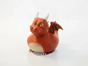 Dragon Rubber Duck Bath Toy Collectible