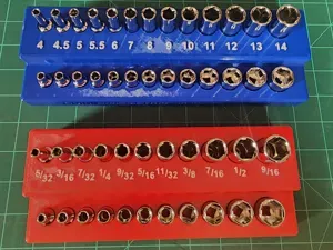 H&H Organizers for Quinn 1/4" Master Socket Set
