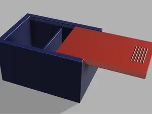 box with plug-in lid