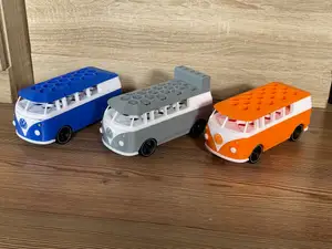 VW Bus Bulli T1 Pen Tool Holder with USB & SD Card/VW Bus Bulli Stifte-Werkzeug USB & SD Card Halter