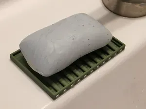 Soap Dish, with Drain