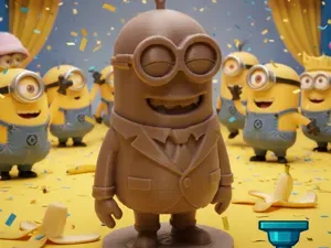 Minion Men in Black - Figurine 3D N°1