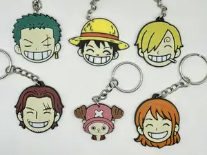 One Piece Characters Keychain