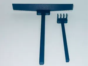 Rake and Sand Smoother for Japanese Zen Garden 禅庭