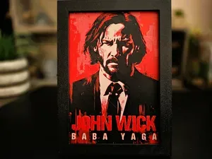 Hueforge John Wick - Baba Yaga
