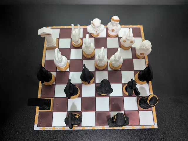 Greek Glory – 3D Printed Chess Set — Фото 10 из 14