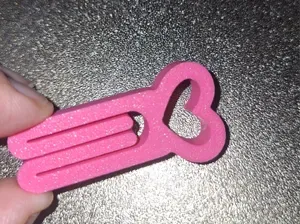 Mini clip per sacchetti con cuore