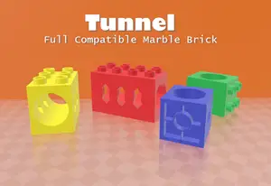 Tunnel - Duplo / Hubelino compatible