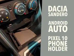 Dacia Sandero Pixel 10 Android Auto Phone Holder