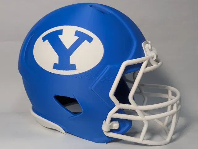 BYU Mini Football Helmet – Modular Snap-Fit