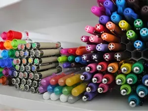 Marker & Pen Organizer - Stackable Modular Storage