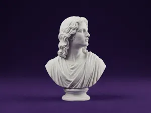 Saint John the Apostle Bust – Religious Sculpture