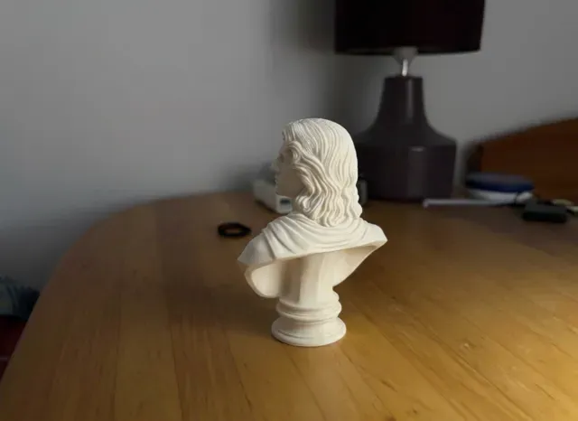 Saint John the Apostle Bust – Religious Sculpture — Image 4 of 4