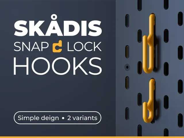 IKEA Skadis Easy Hooks - Snap Lock! — Фото 2 из 6