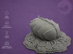 Tyranid Spore Pod - Tabletop Terrain