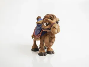 Cute Camel Figurine Chibi Animal 3D Printable