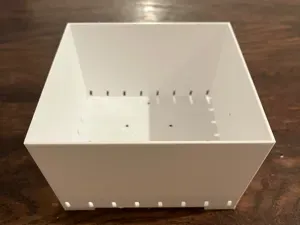Rectangular planter insert
