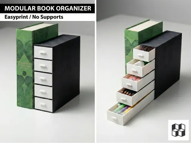 The Librarian: Modular Book Organizer