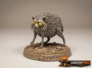 Jimothy the Raccoon | D&D Miniature - animal npc