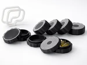Weekly Supplement Pill Cases