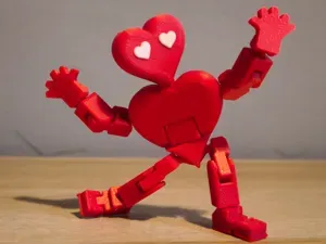 Heart Man (Blank Man – Heart Added)
