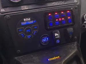 YXZ100R Dash Switch Plate (8 Gang Switch Panel)