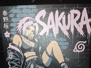 Sakura - Naruto Shippuden - Hueforge - Rapperin