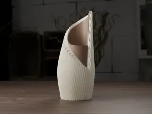 Jeff Vase | Two-Piece Interlocking Spiral Vase