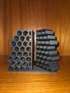 Hex Bookend