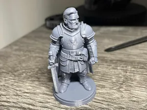 Lionheart Commander : Noble Knight Miniature