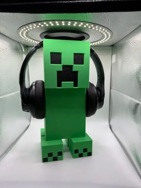 Minecraft Creeper Headset/ Headphone Holder /Stand — Фото 4 из 17