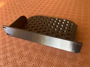10-inch Rack Mount Shelf With Closed Front