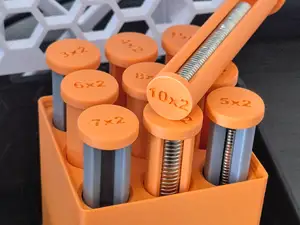 Magneto - Gridfinity Magnet/Washer/Battery holders