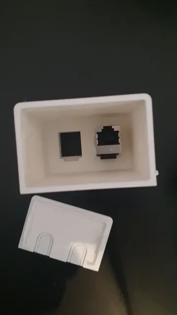 Netzwerkdose Doppelt Keystone Halter RJ45 — Фото 10 из 13