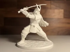 The Shogun's Blade Samurai Warrior Figure