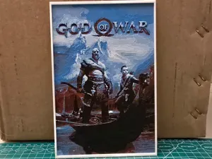 God of War Poster - Hueforge Art