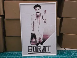Borat Movie Poster - Hueforge Art