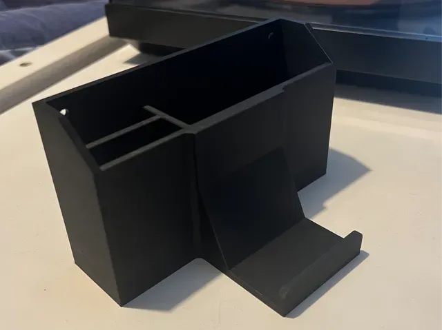 Remote Controller Holder Basket Shelf Wall Mount