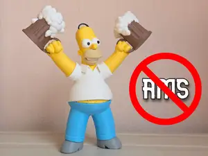 Homer Simpson / NO AMS