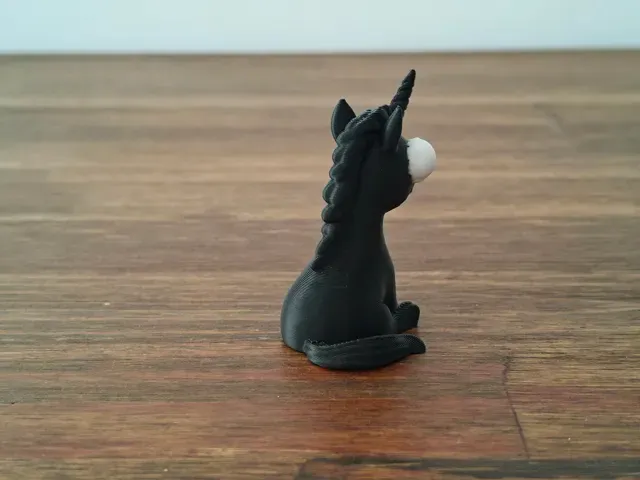 Funny Sitting Derpy Googly-Eyed Unicorn — Фото 4 из 7