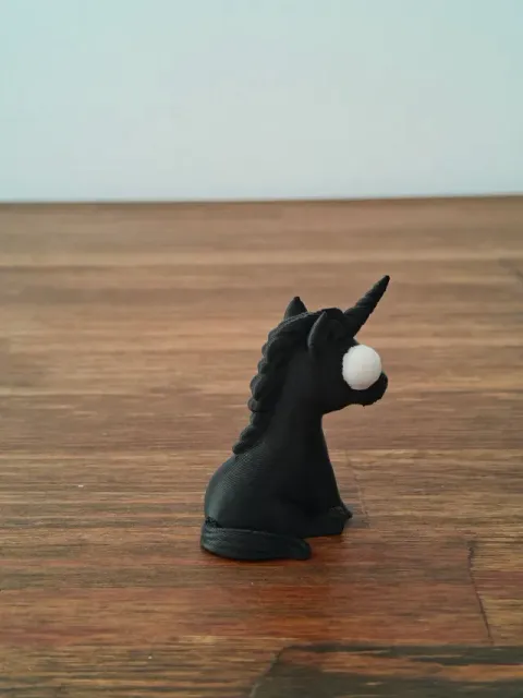 Funny Sitting Derpy Googly-Eyed Unicorn — Фото 7 из 7