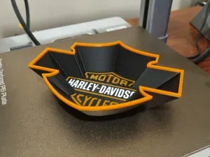 Harley Davidson Bowl Tray