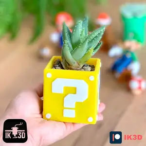 2 COLOR QUESTION BLOCK SUPER MARIO BROS
