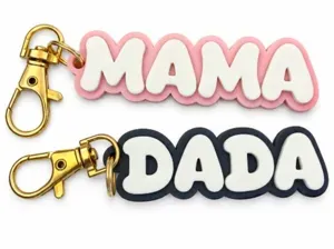 Mama Dada Keychains